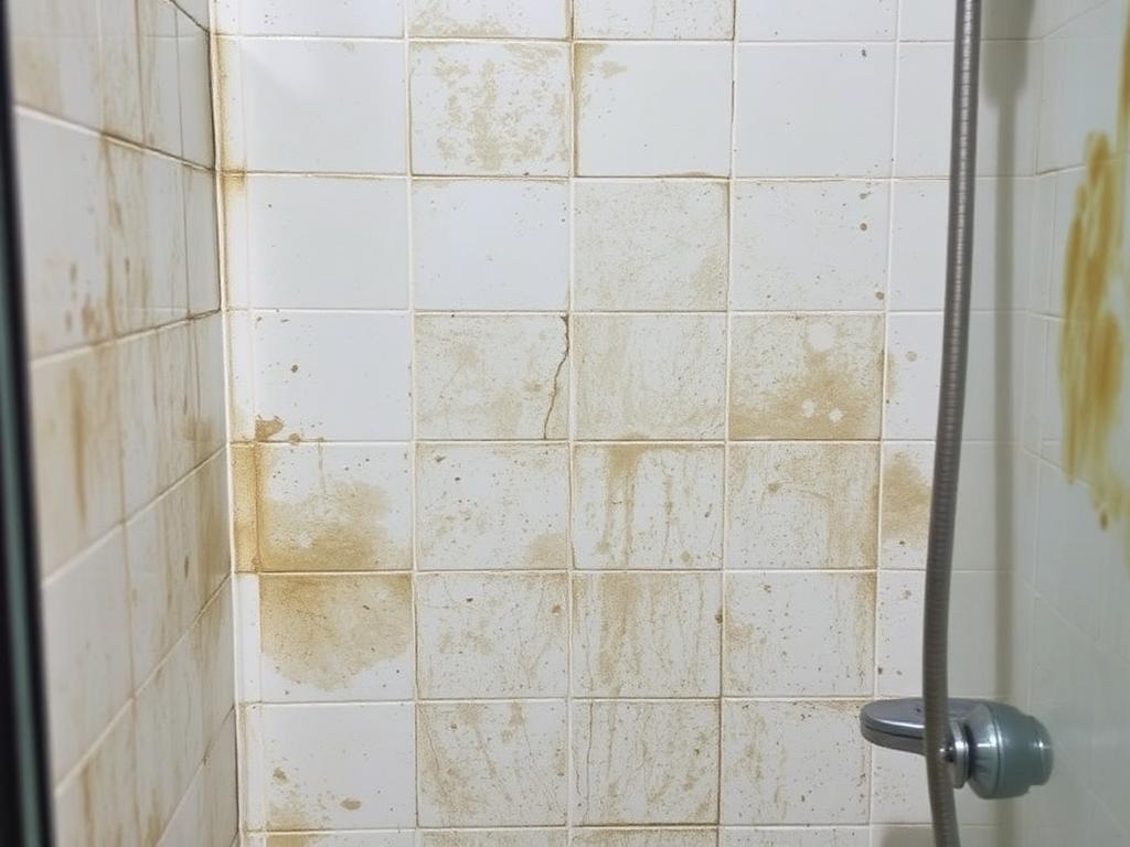 Shower descale before